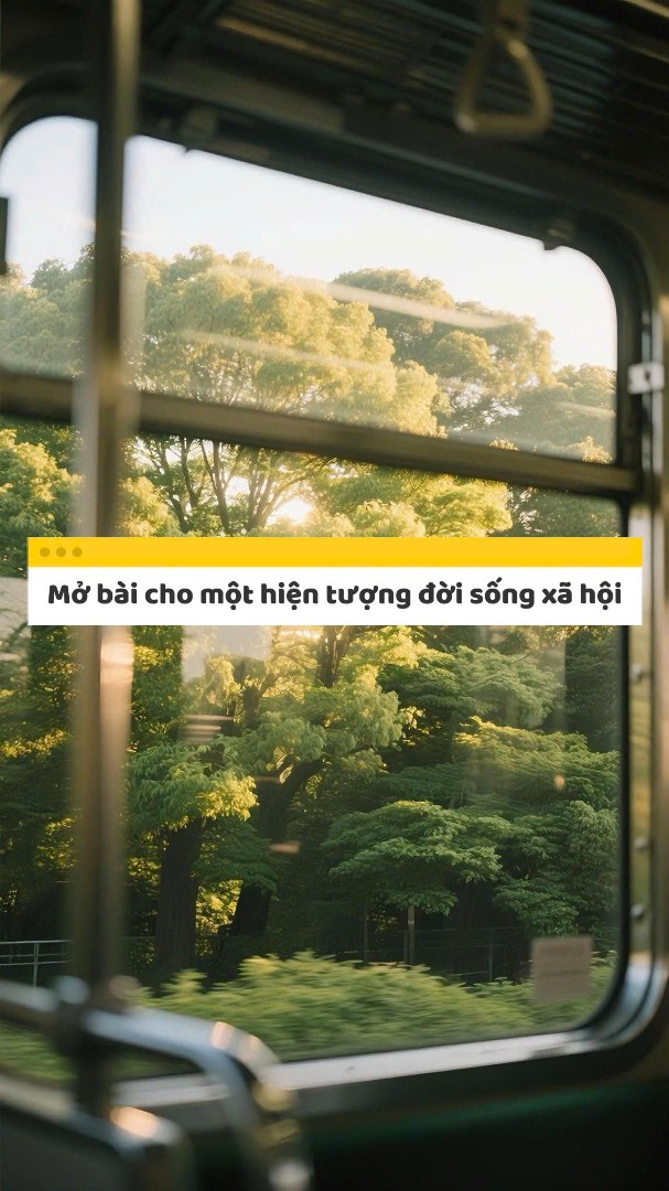 Ảnh minh họa cho mở bài cho một hiện tượng đời sống xã hội