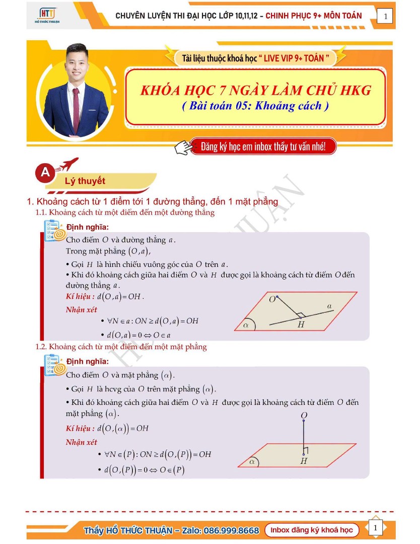 Ảnh minh họa cho 📢  HÌNH HỌC KHÔNG GIAN - P5