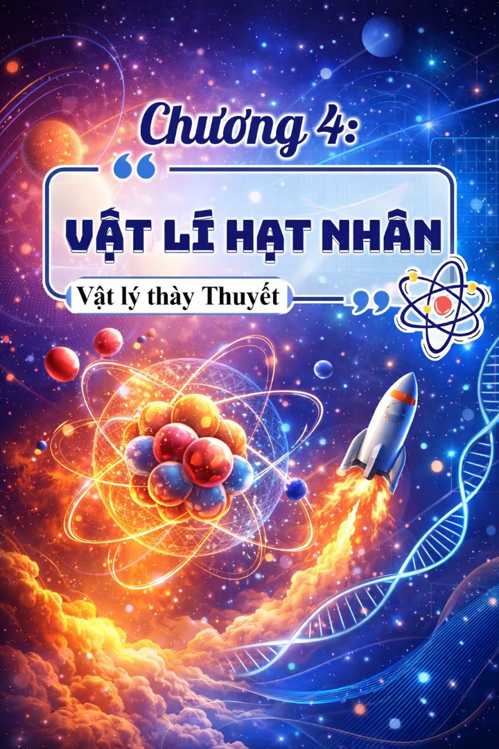 Ảnh minh họa cho VẬT LÝ HẠT NHÂN 12_ Lý thuyết trọng tâm
