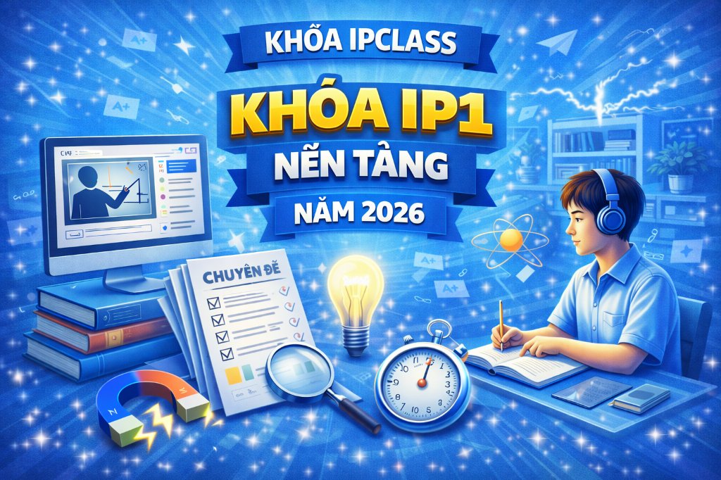 KHÓA IPCLASS KHÓA IP1 NỀN TẢNG NĂM 2026
