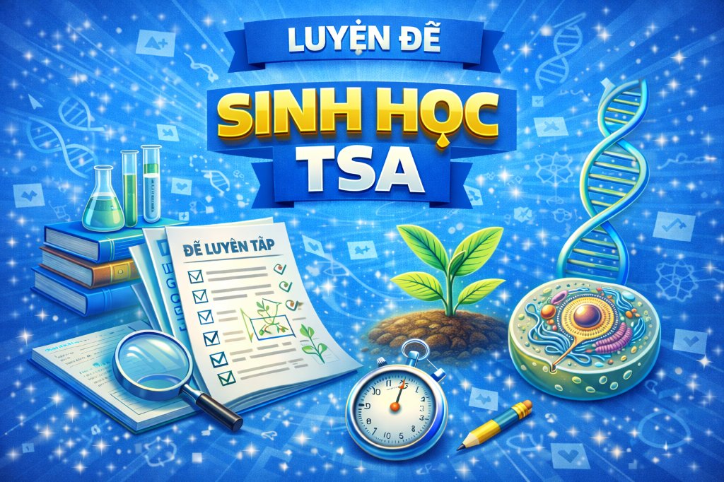 LUYỆN ĐỀ SINH HỌC TSA
