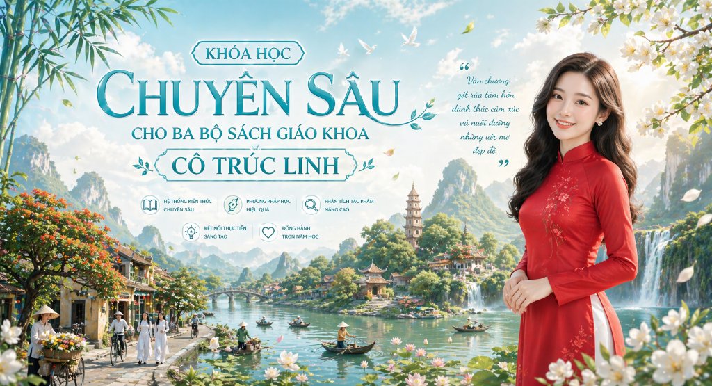 KHÓA HỌC CHUYÊN SÂU CHO BA BỘ SÁCH GIÁO KHOA