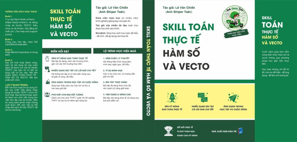 SÁCH - SKILL TOÁN THỨC TẾ - HÀM SỐ VÀ VECTO