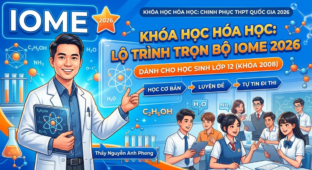khóa 2008 - Chuyên đề nền tảng kiến thức Hóa Học IOME