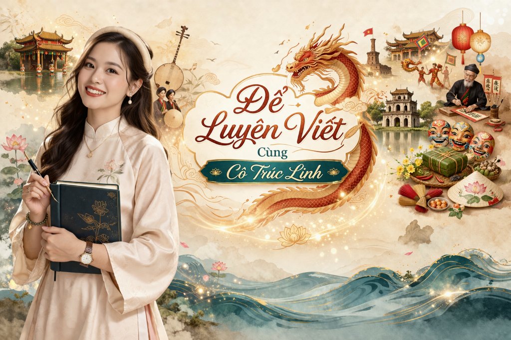 KHÓA: ĐỀ LUYỆN VIẾT CÙNG CÔ TRÚC LINH