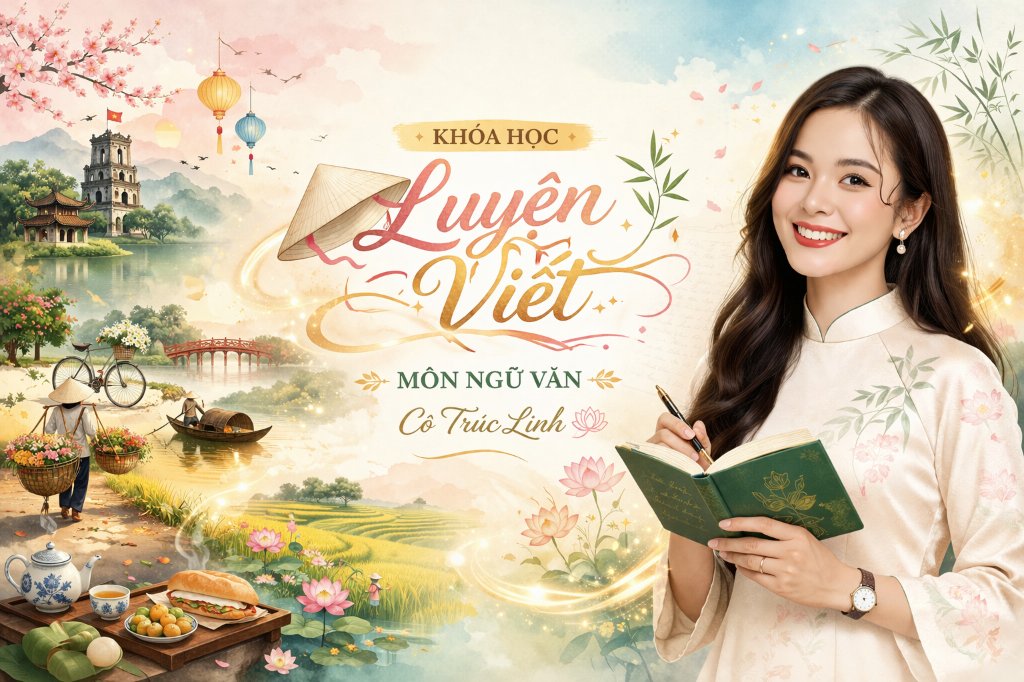 KHÓA HỌC LUYỆN VIẾT CÔ TRÚC LINH