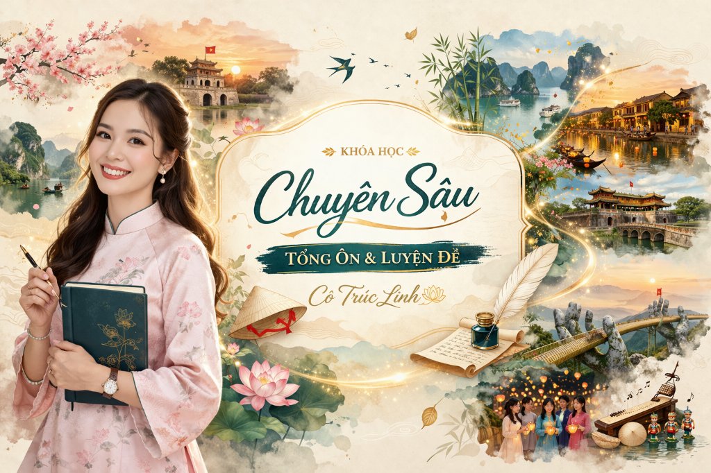 KHÓA CHUYÊN SÂU TỔNG ÔN VÀ LUYỆN ĐỀ