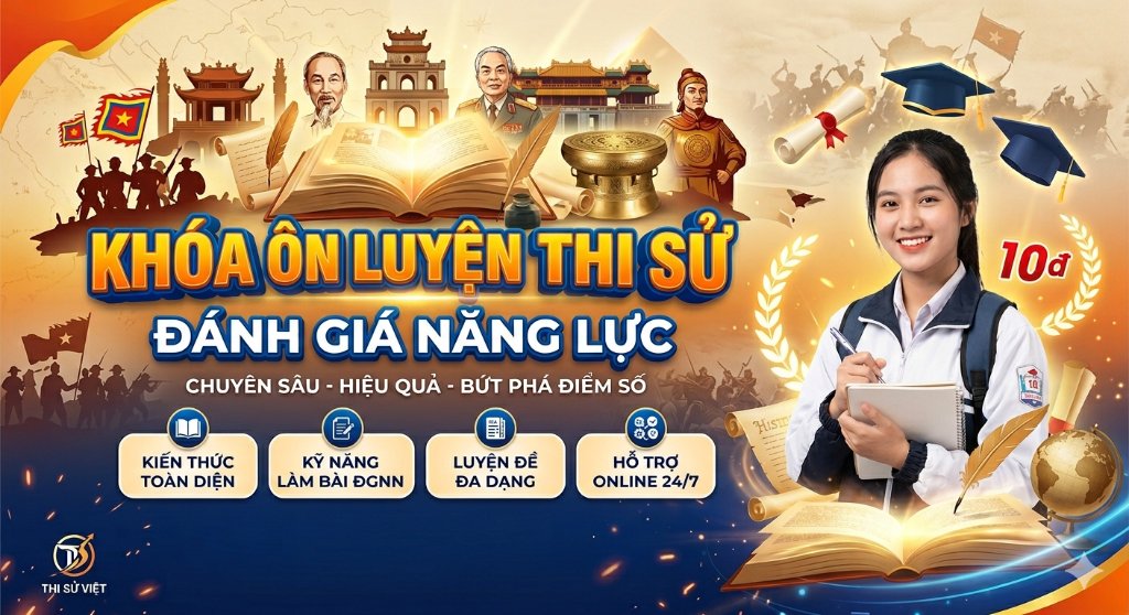 KHÓA ÔN LUYỆN THI ĐÁNH GIÁ NĂNG LỰC