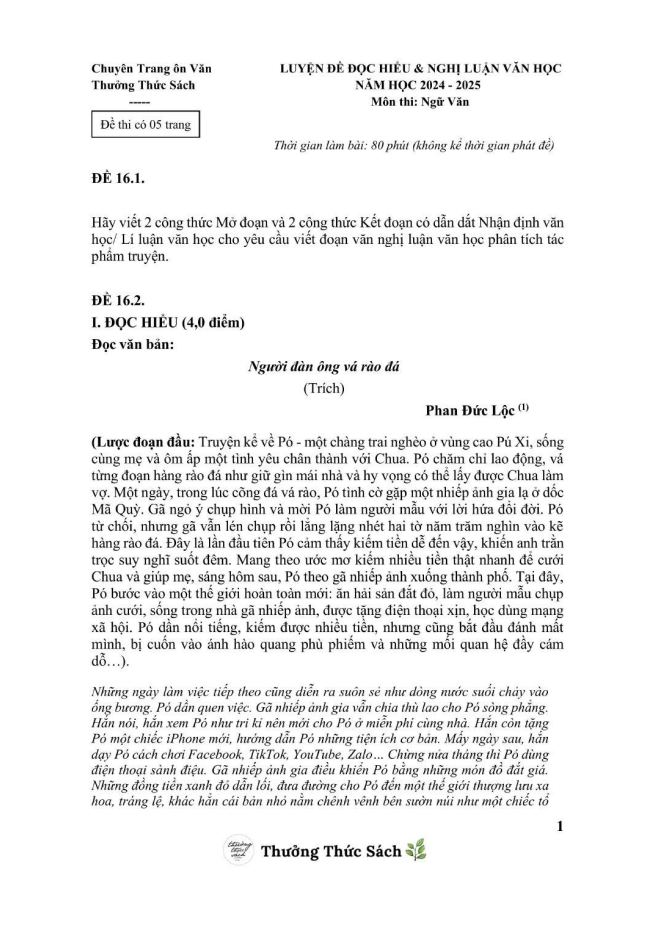 Ảnh minh họa cho luyen-de-16-chuyen-de-doc-hieu-nghi-luan-van-hoc