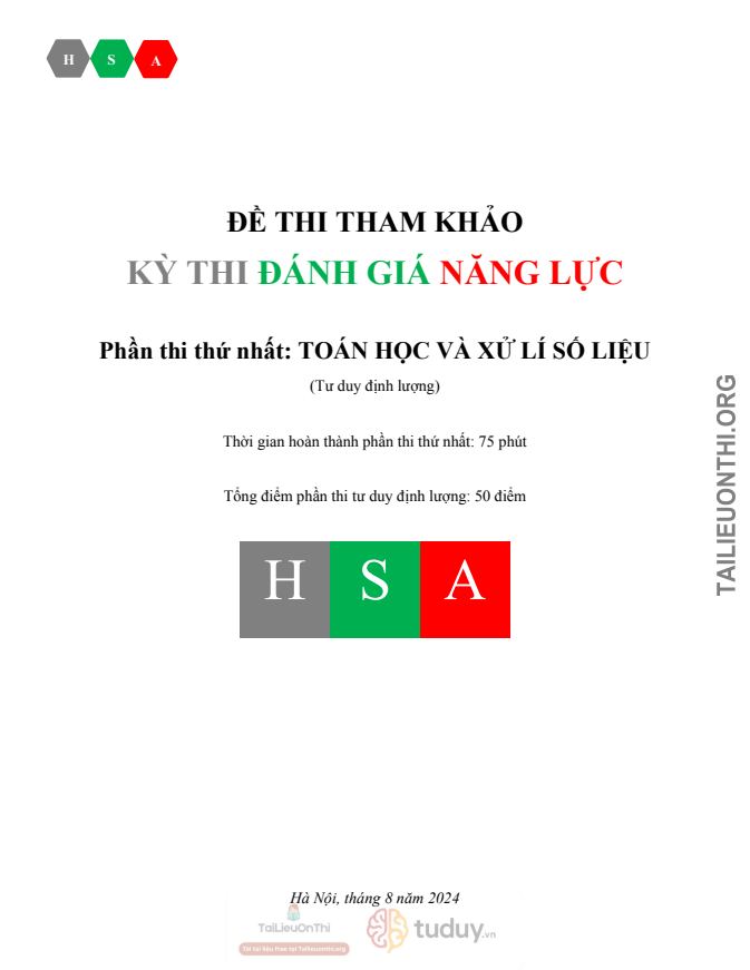 Ảnh minh họa cho HSA test