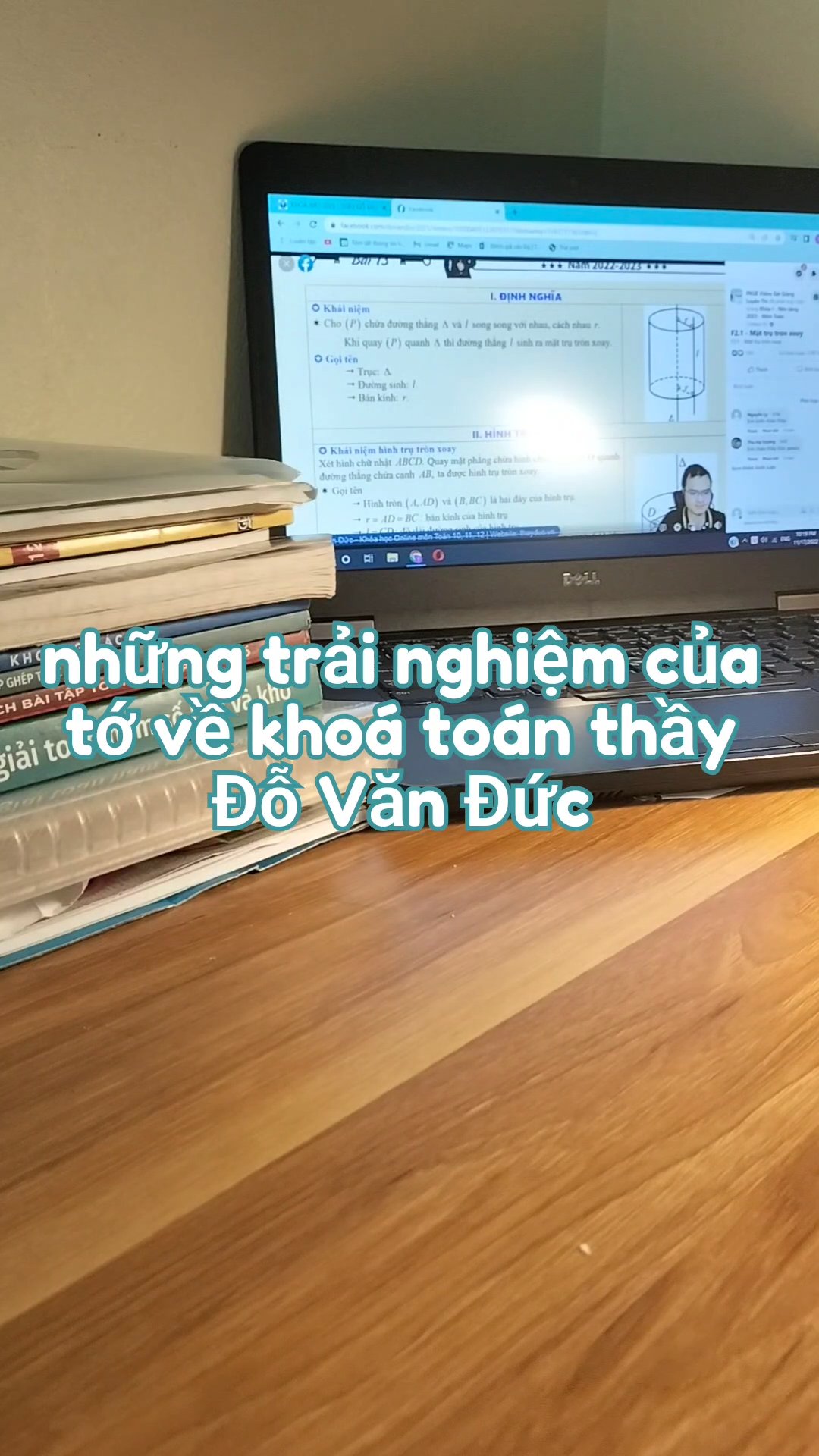 Ảnh minh họa cho Có nhiều bạn hỏi mình về khoá toán thầy Đức nên vid này sẽ là review của mình về khoá của thầy cho mn tham kham khảo nhée 😘