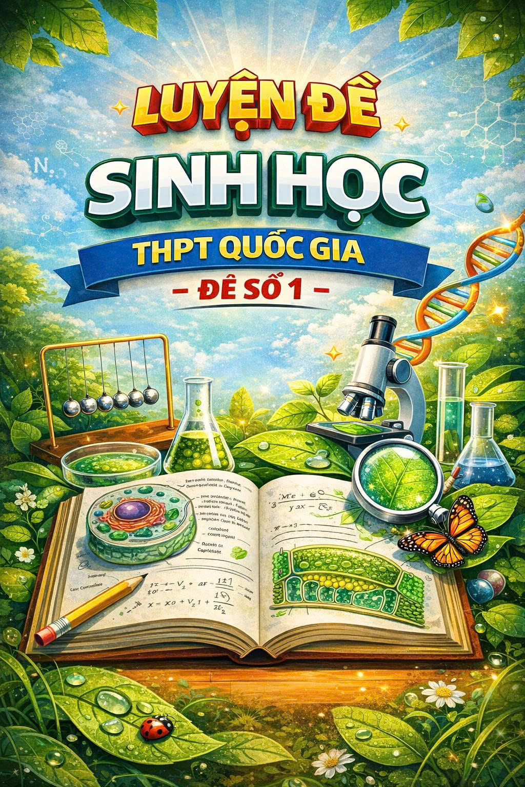 Ảnh minh họa cho Luyện đề thi Sinh học lớp 12