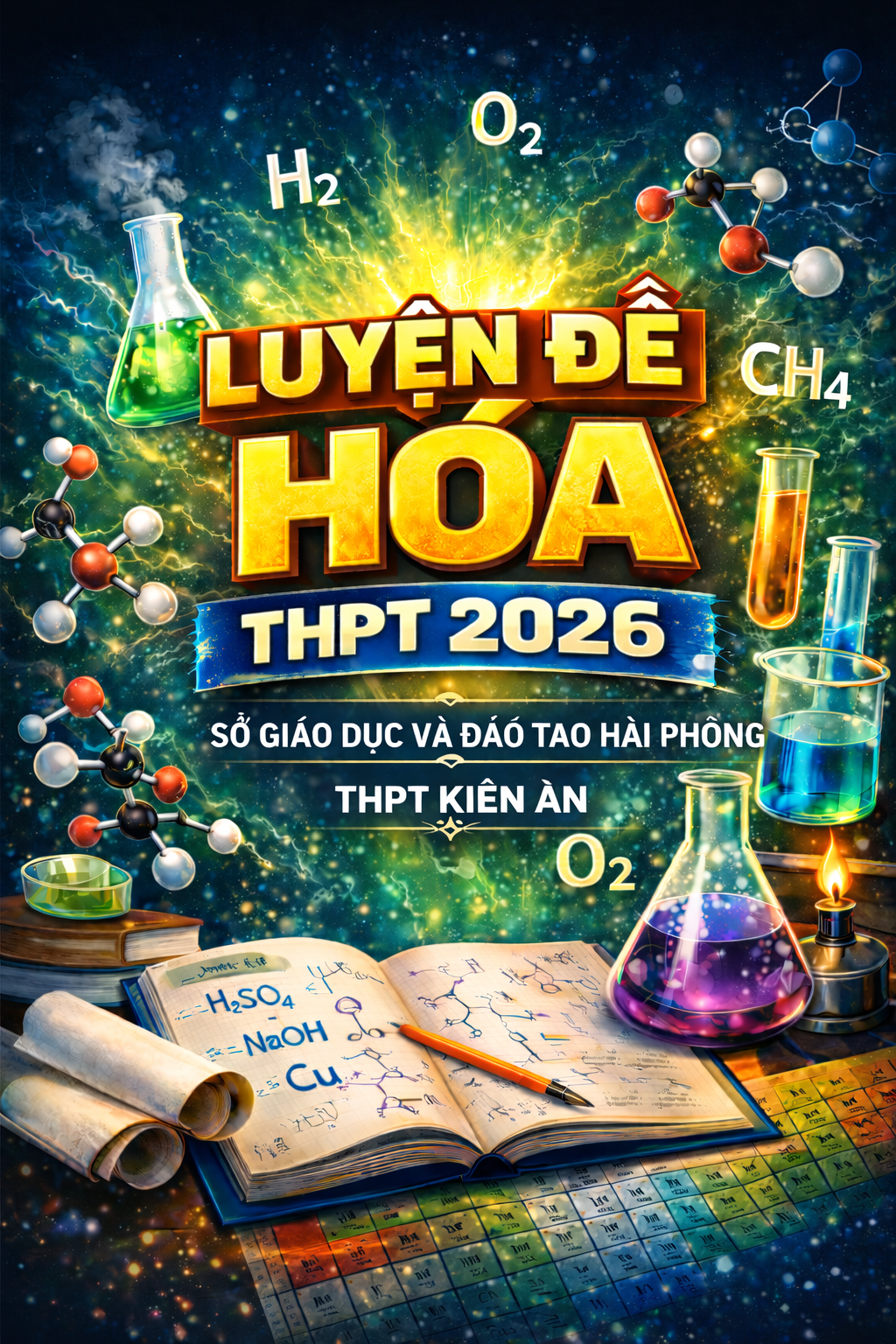 Ảnh minh họa cho LUYỆN ĐỀ HÓA THPT 2026
