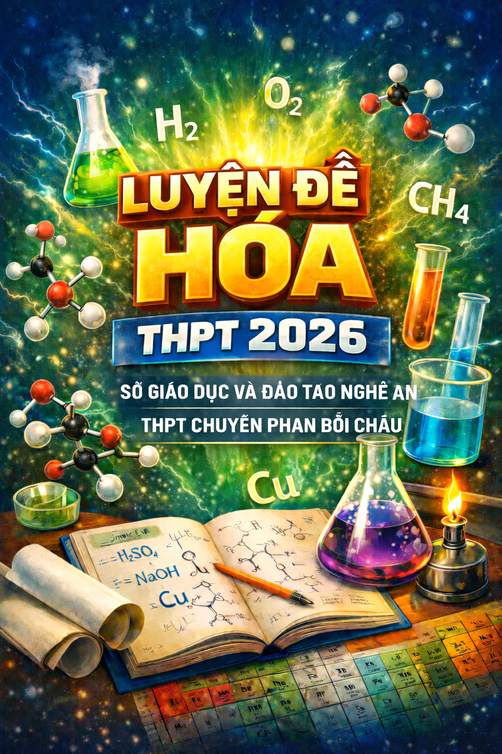 Ảnh minh họa cho LUYỆN ĐỀ HÓA THPT QUỐC GIA 2026