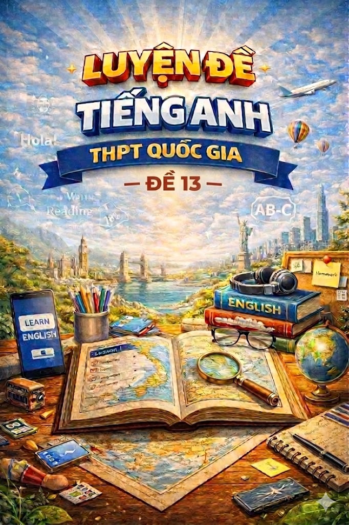 Ảnh minh họa cho Luyện đề thi môn Tiếng Anh THPTQG