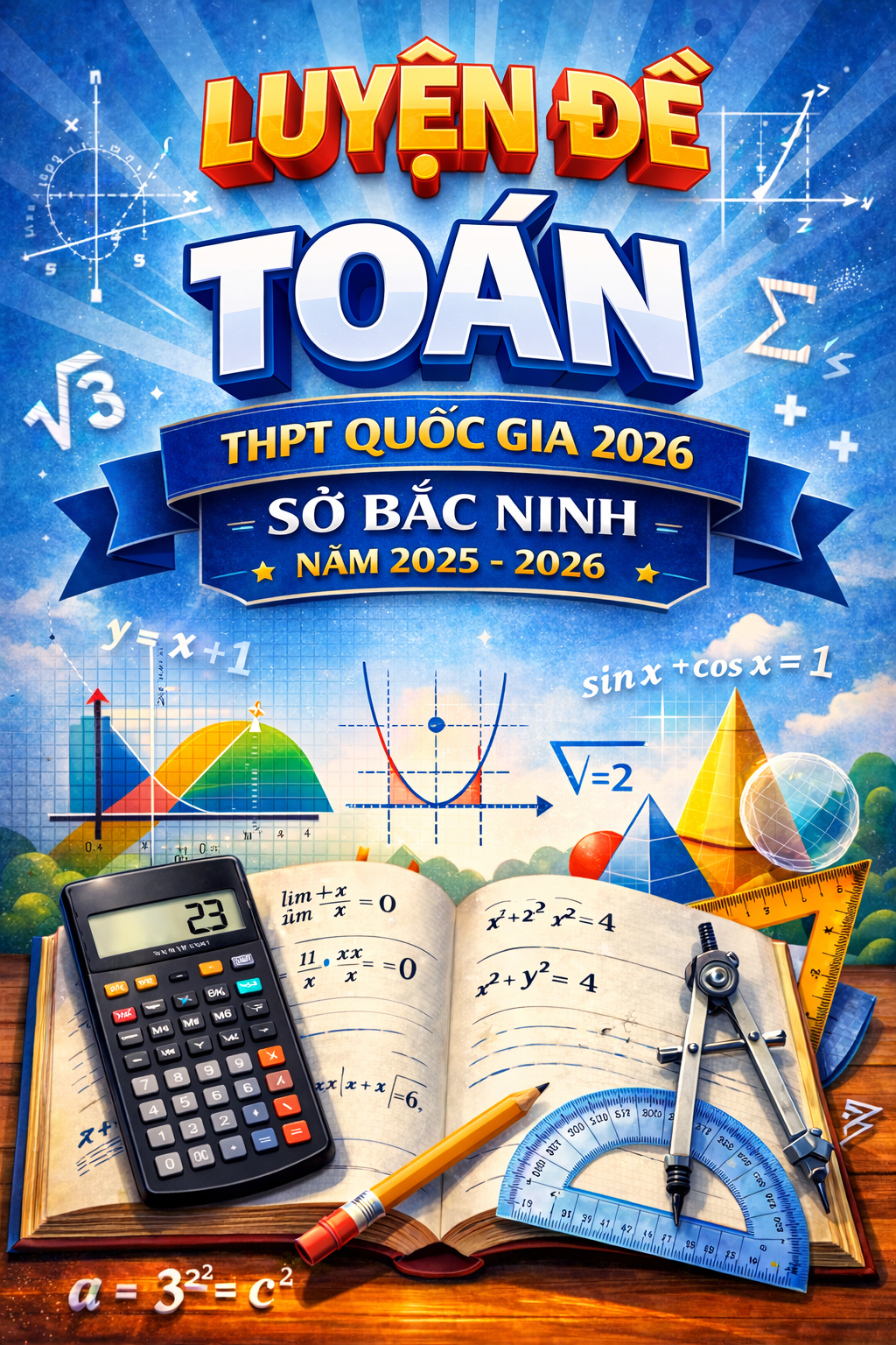 Ảnh minh họa cho LUYỆN ĐỀ TOÁN THPT 2026