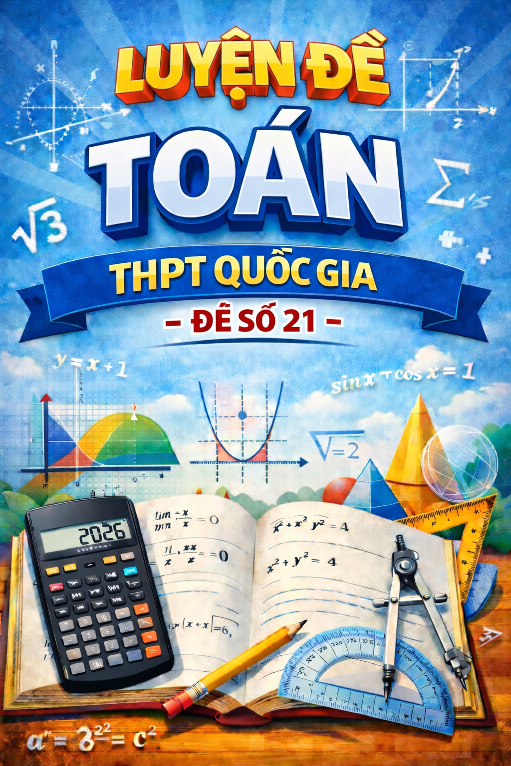 Ảnh minh họa cho LUYỆN ĐỀ TOÁN THPT 2026