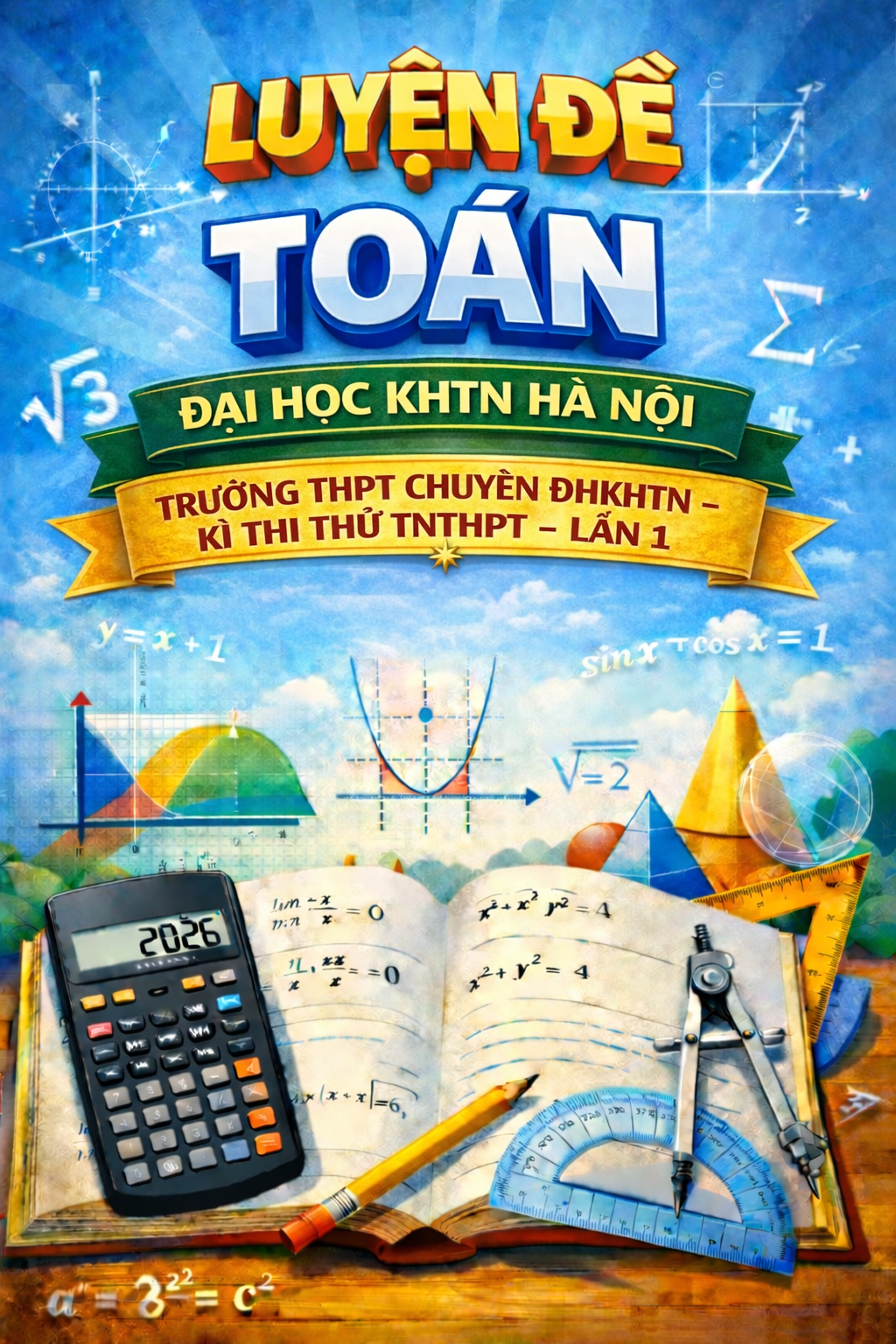 Ảnh minh họa cho LUYỆN ĐỀ TOÀN THPT QUỐC GIA 2026