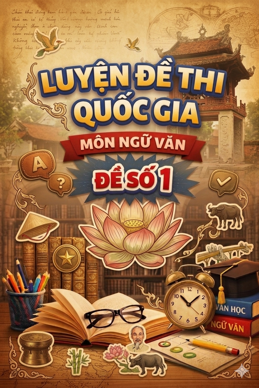 Ảnh minh họa cho Đề minh họa Ngữ Văn 2025