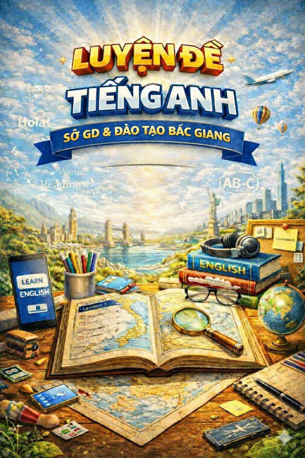 Ảnh minh họa cho Luyện đề ôn thi môn Tiếng Anh THPTQG