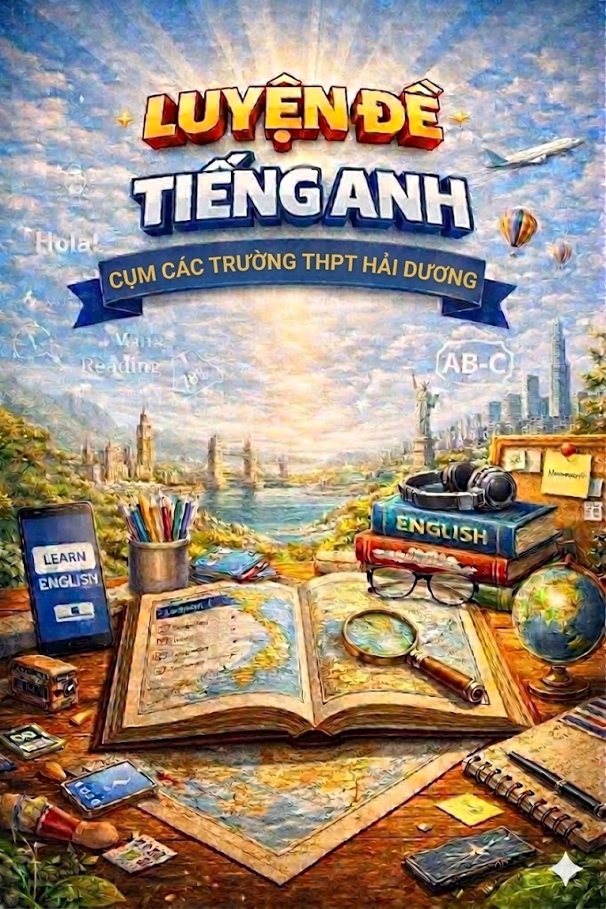 Ảnh minh họa cho Luyện đề ôn thi môn Tiếng Anh THPTQG