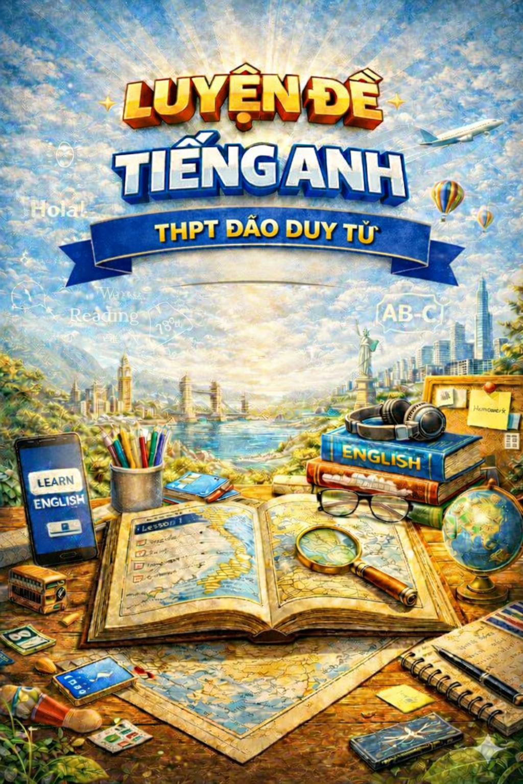 Ảnh minh họa cho Luyện đề ôn thi môn Tiếng Anh THPTQG