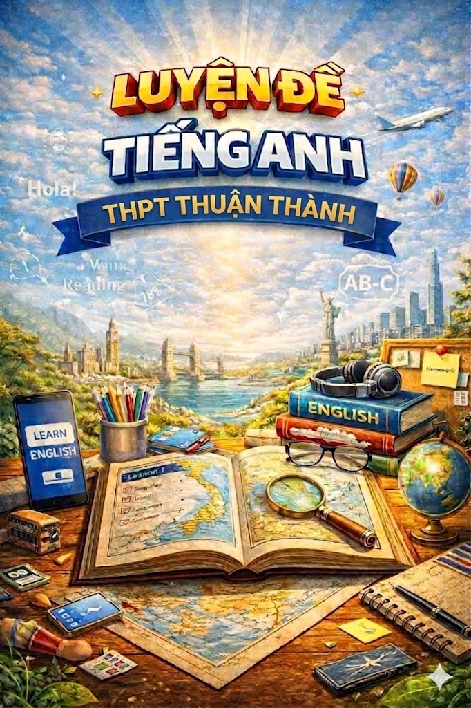 Ảnh minh họa cho Luyện đề thi môn Tiếng Anh THPTQG