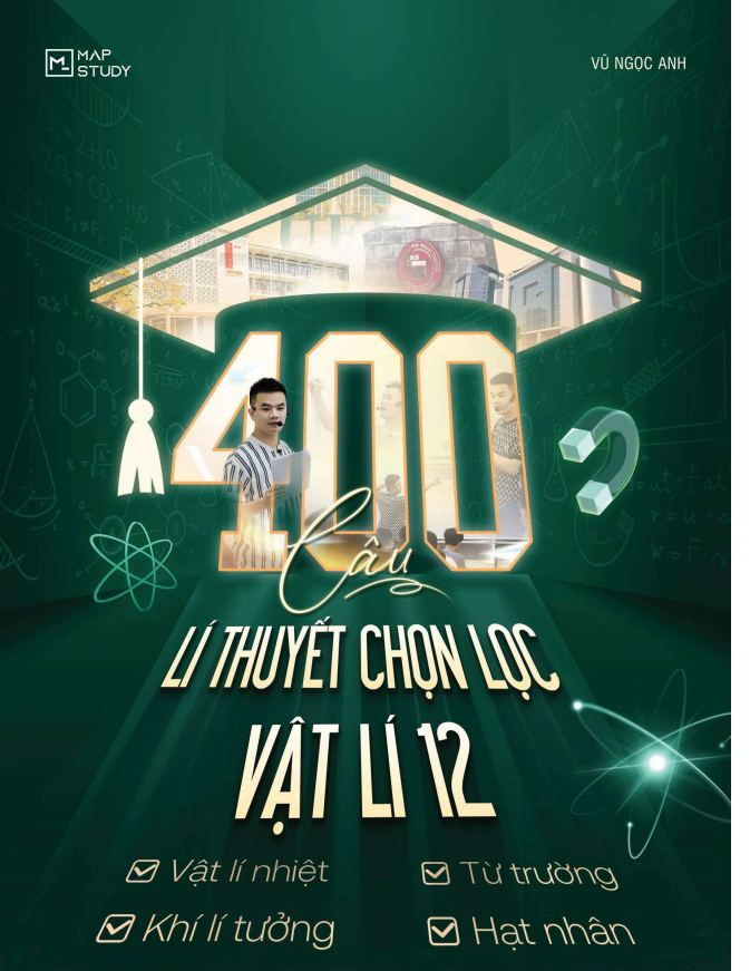 Ảnh minh họa cho 400 Câu lí thuyết chọn lọc - Vật Lí 12 P1