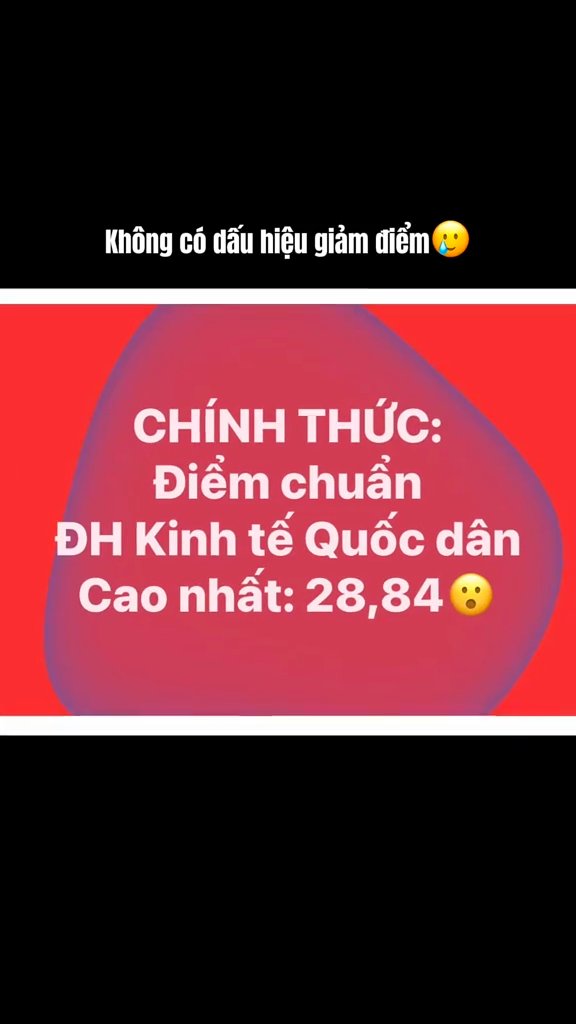 Ảnh minh họa cho CHÍNH THỨC: Điểm chuẩn Đại học Kinh tế Quốc dân 2026