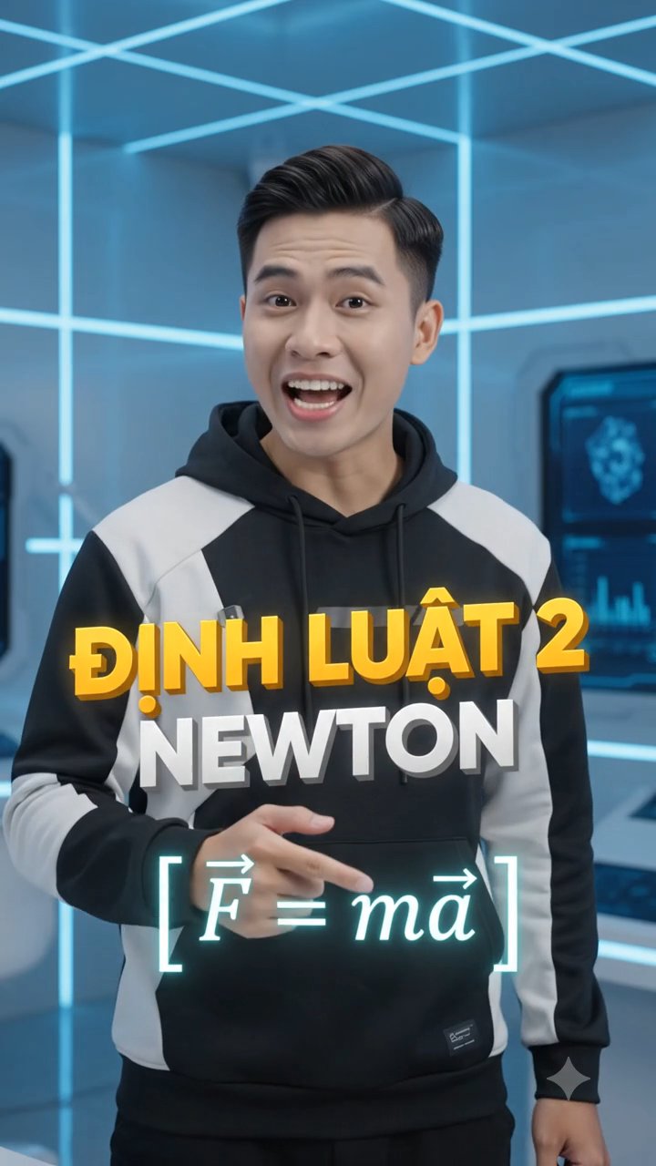 Ảnh minh họa cho ĐỊNH LUẬT 2 NEWTON: Lực tỉ lệ thuận với gia tốc, khối lượng tỉ lệ nghịch với gia tốc. Vật lý thật đơn giản!