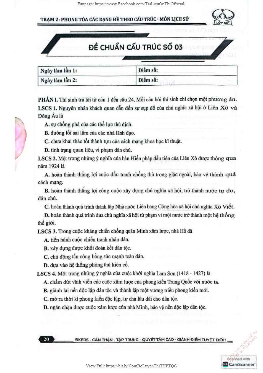 Ảnh minh họa cho ĐỀ SỬ 248