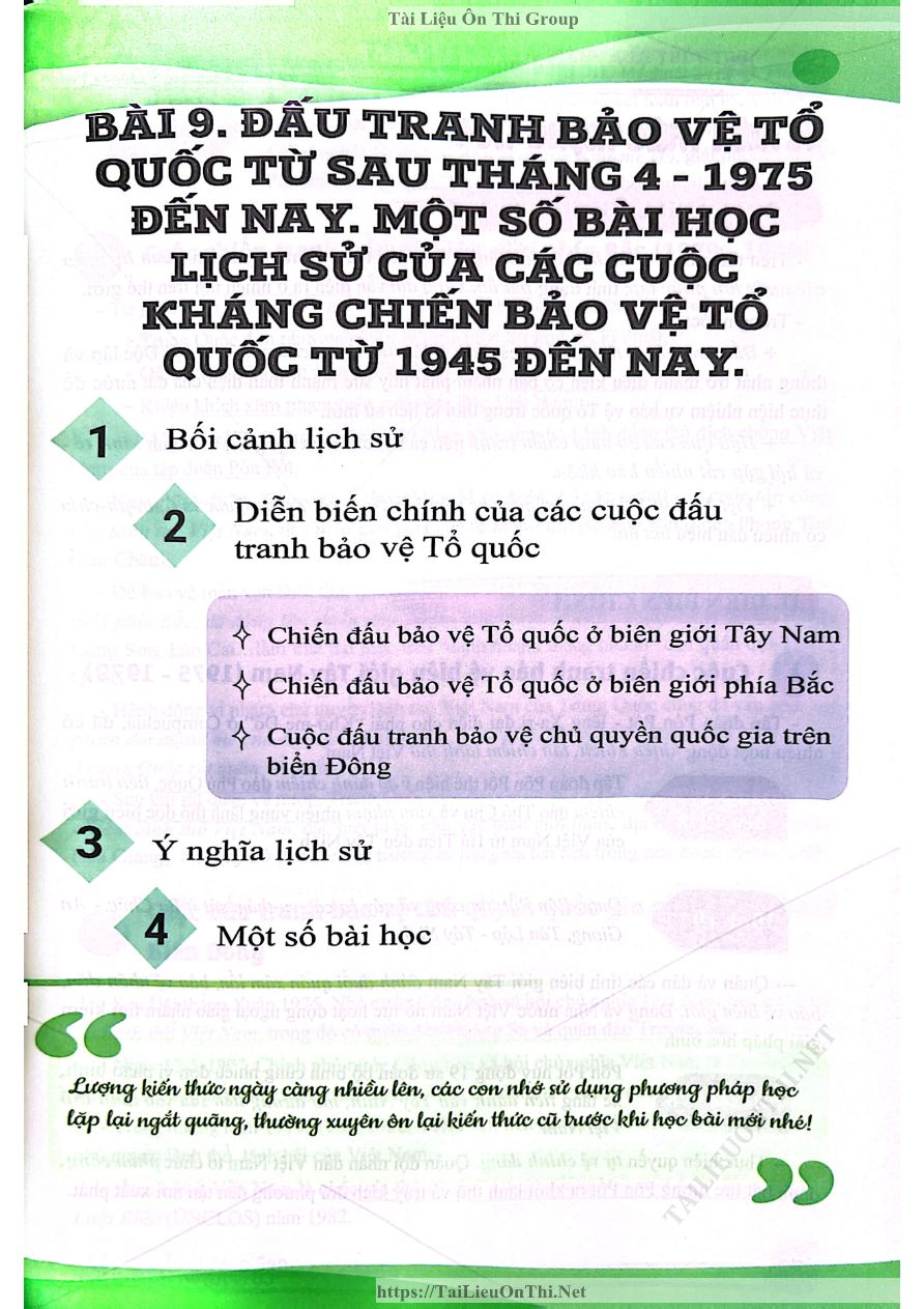 Ảnh minh họa cho Làm chủ kiến thức trọng tâm môn lịch sử THPTQG