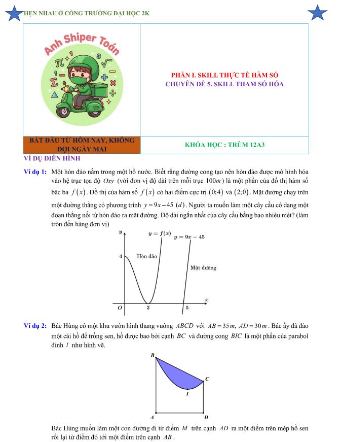 Ảnh minh họa cho CHUYÊN ĐỀ 5: SKILL THAM SỐ HÓA