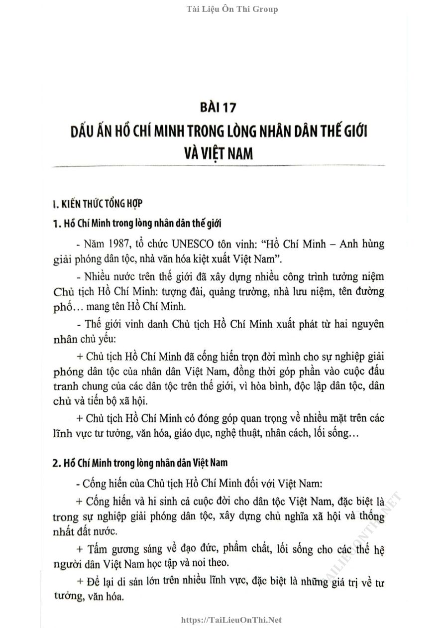 Ảnh minh họa cho Ôn toàn diện môn lịch sử THPTQG