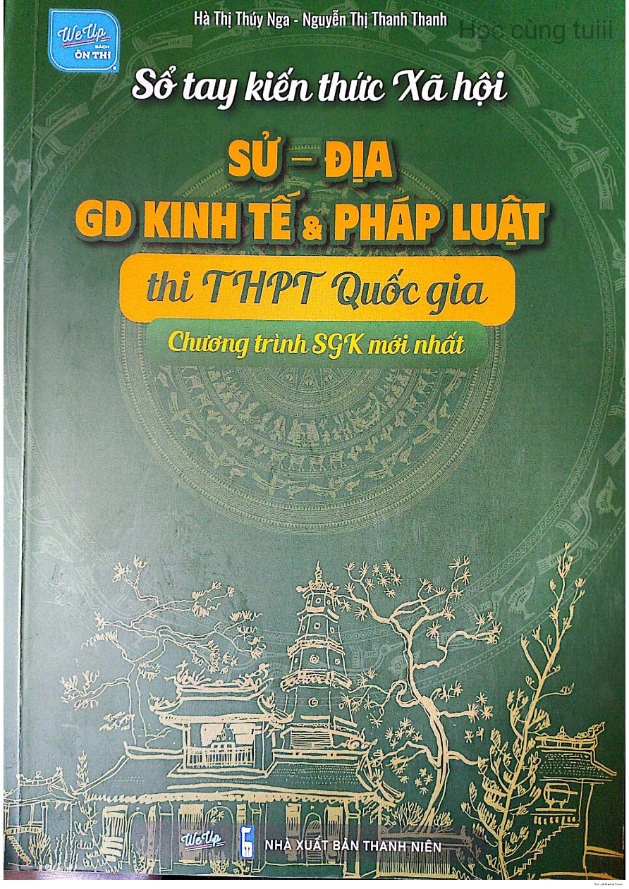 Ảnh minh họa cho Sổ tay kiến thức môn lich sử THPTQG