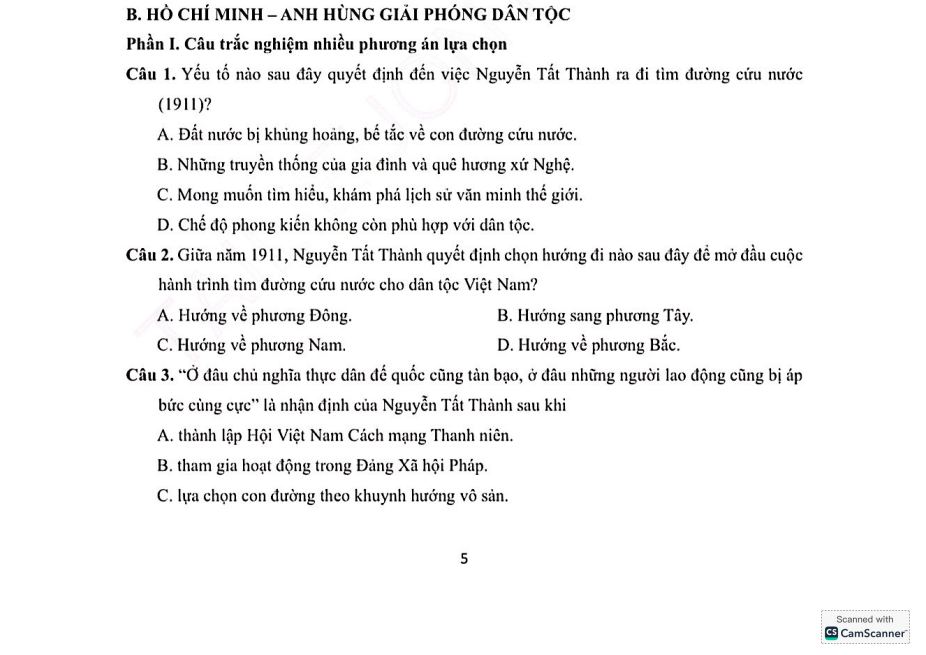Ảnh minh họa cho CÂU HỎI TRẮC NGHIỆM THEO CHỦ ĐỀ