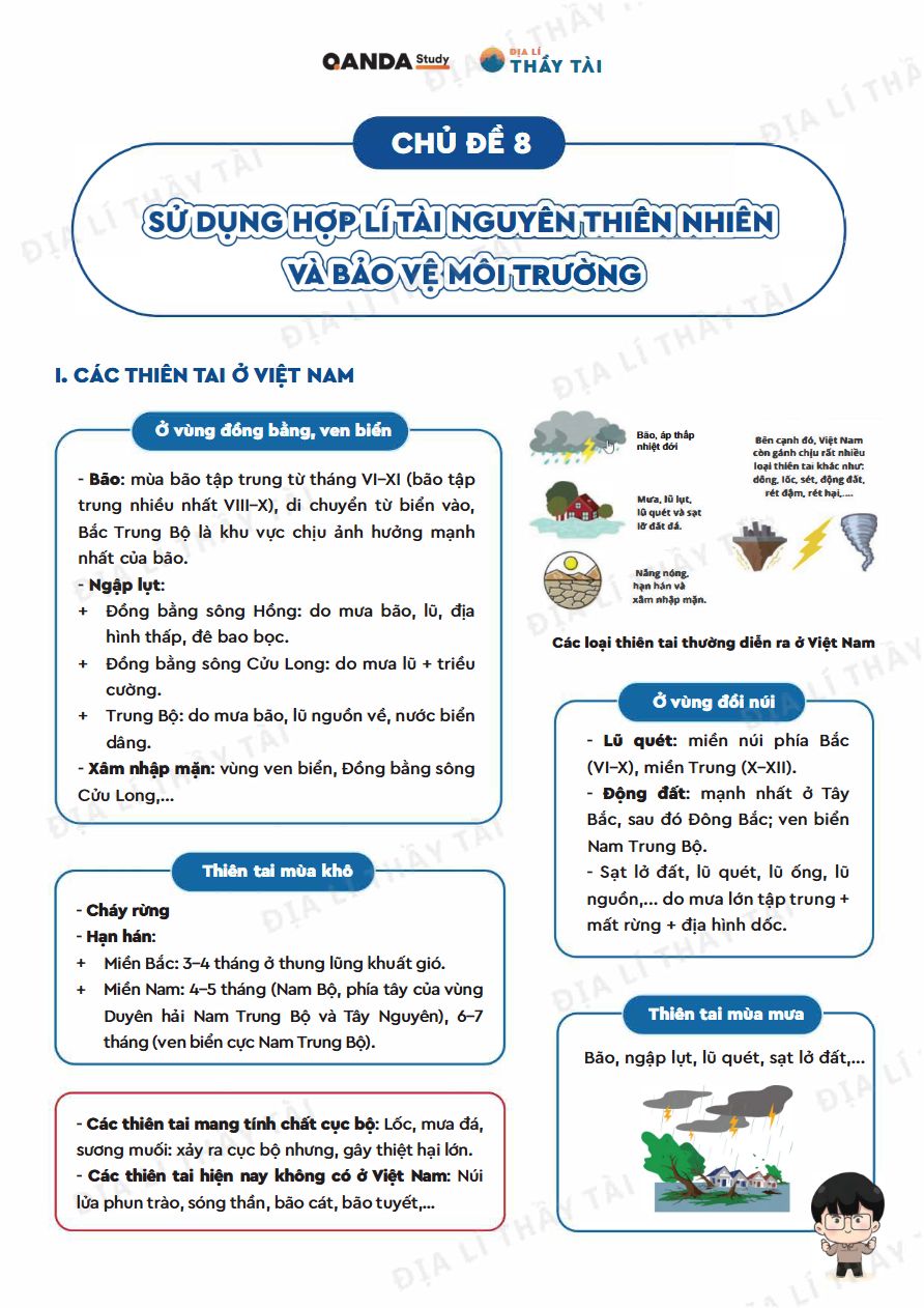 Ảnh minh họa cho SỬ DỤNG HỢP LÍ TNTH VÀ BẢO BỆ MÔI TRƯỜNG