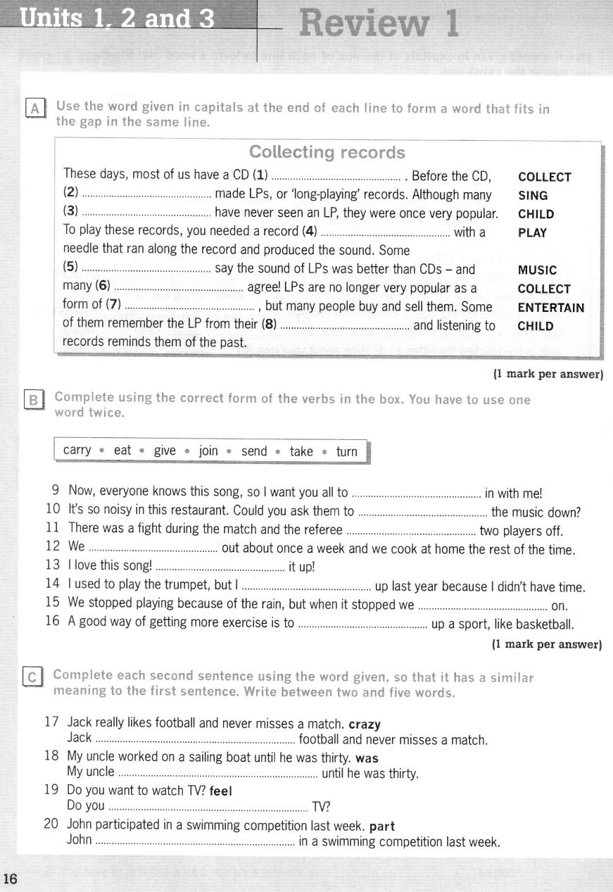 Ảnh minh họa cho Đề test B1