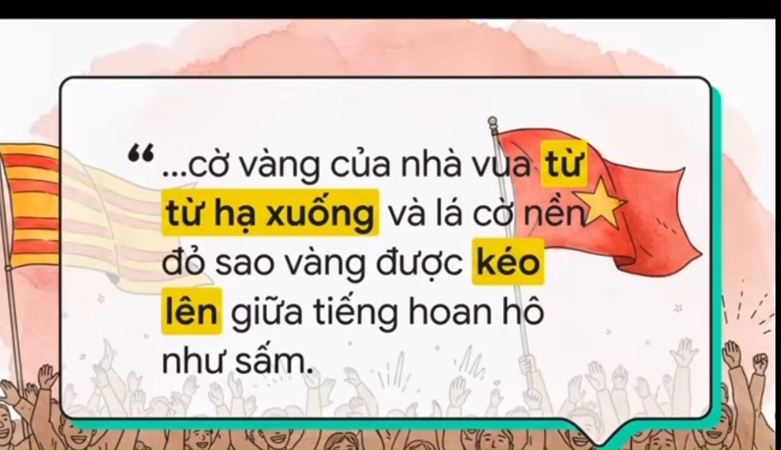 Ảnh minh họa cho VIDEO P3 CHUYÊN ĐỀ 3: CÁCH MẠNG THÁNG TÁM, CHIẾN TRANH GIẢI PHÓNG DÂN TỘC VÀ CHIẾN TRANH BẢO VỆ TỔ QUỐC TRONG LỊCH SỬ VIỆT NAM ( 8/1945 ĐẾN NAY ) - BÀI 6: CÁCH MẠNG THÁNG TÁM NĂM 1945 - PHẦN 2: DIỄN BIẾN CHÍNH