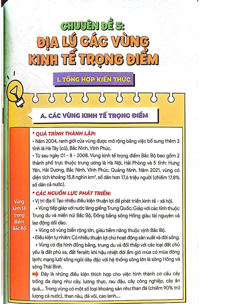 Ảnh minh họa cho ĐỊA LÍ CÁC VÙNG KINH TẾ TRỌNG ĐIỂM