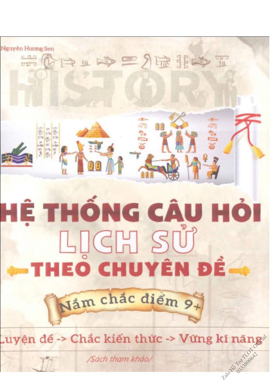 Ảnh minh họa cho Hệ thống câu hỏi lịch sử theo chuyên đề môn lịch sử THPTQG