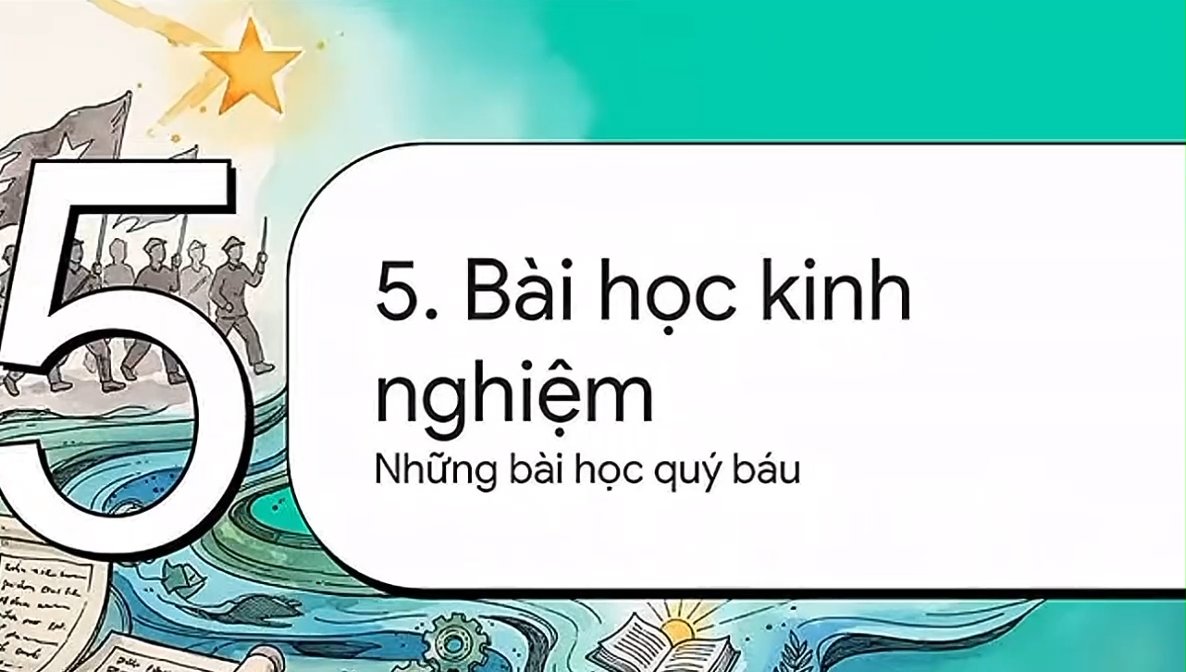 Ảnh minh họa cho VIDEO P1 CHUYÊN ĐỀ 3: CÁCH MẠNG THÁNG TÁM, CHIẾN TRANH GIẢI PHÓNG DÂN TỘC VÀ CHIẾN TRANH BẢO VỆ TỔ QUỐC TRONG LỊCH SỬ VIỆT NAM ( 8/1945 ĐẾN NAY ) - BÀI 6: CÁCH MẠNG THÁNG TÁM NĂM 1945 - PHẦN 5: BÀI HỌC KINH NGHIỆM