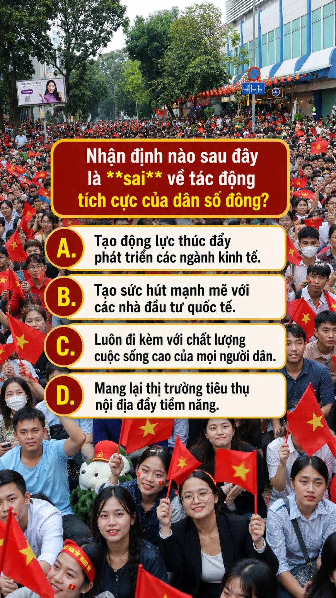 Ảnh minh họa cho CĐ2 - BÀI 6 - PHẦN 2: DÂN SỐ VIỆT NAM