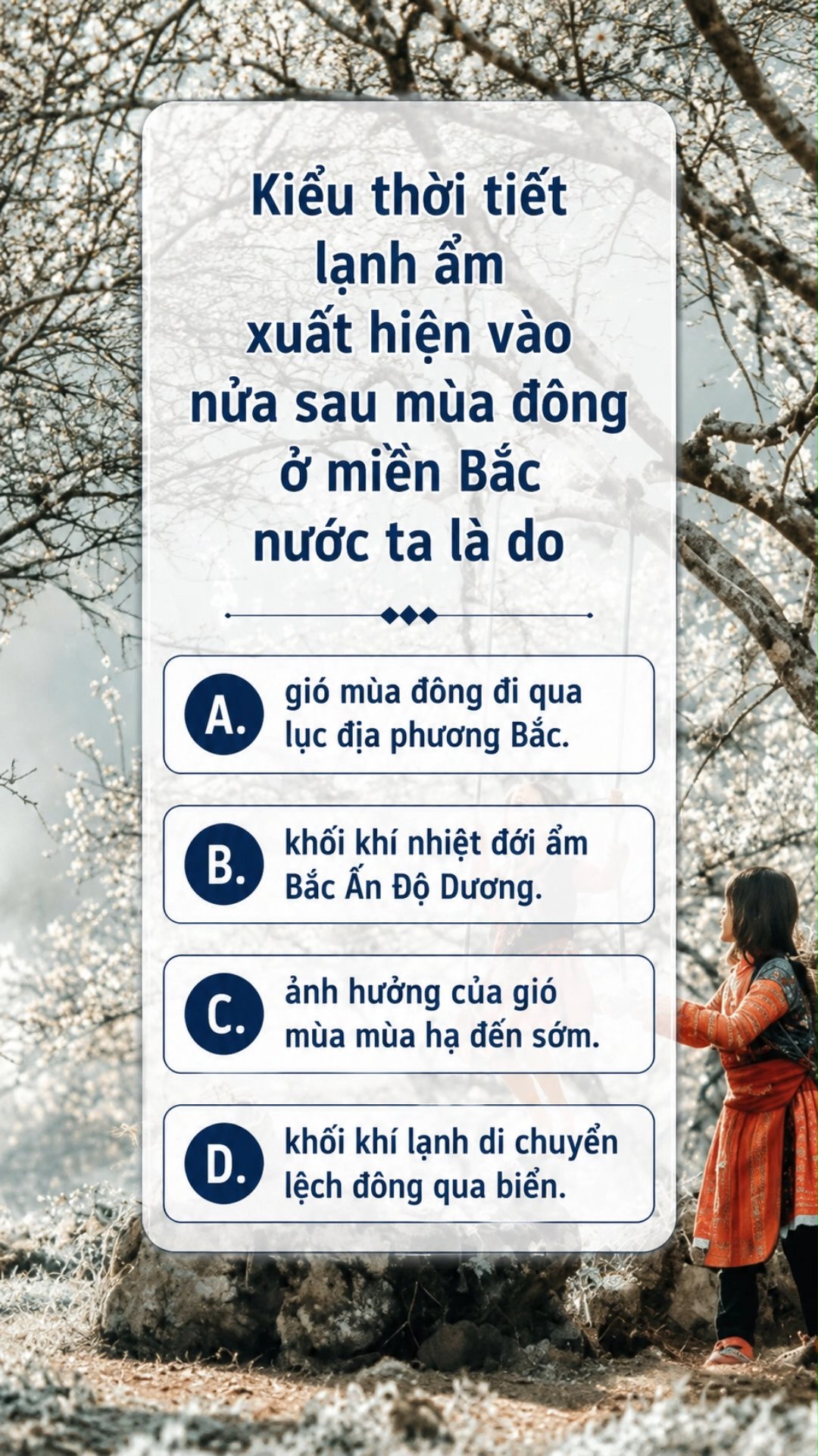 Ảnh minh họa cho CĐ1 - BÀI 2 - PHẦN 1: BIỂU HIỆN CỦA THIÊN NHIÊN NHIỆT ĐỚI ẨM GIÓ MÙA