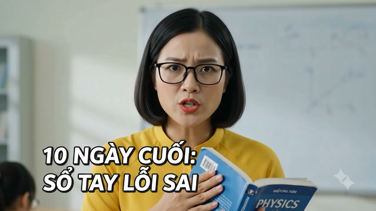 Ảnh minh họa cho Rà sát kiến thức cho 10 ngày cuối
