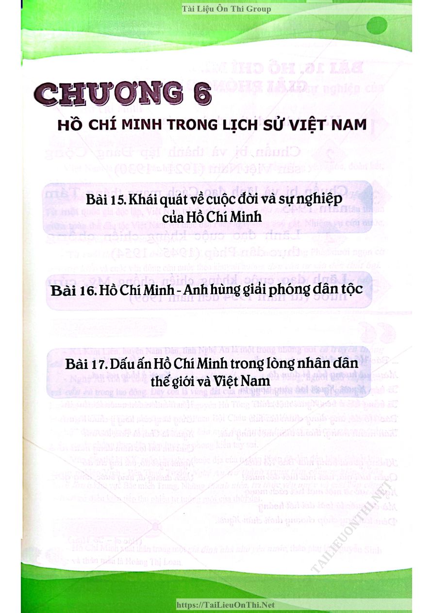 Ảnh minh họa cho Làm chủ kiến thức trọng tâm môn lịch sử THPTQG