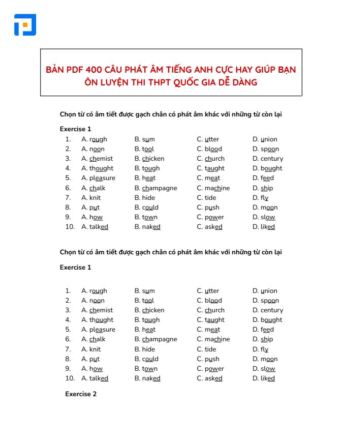 Ảnh minh họa cho 400 CÂU PHÁT ÂM TIẾNG ANH HAY