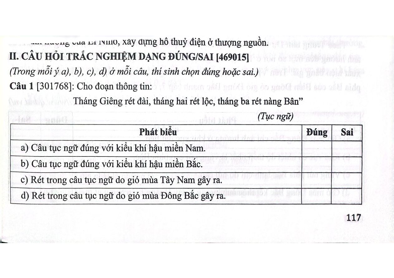 Ảnh minh họa cho BÀI TẬP PHẦN 2 BÀI 2 - CĐ2: ĐỊA LÍ TỰ NHIÊN