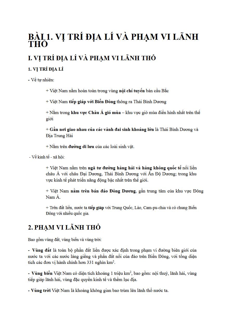 Ảnh minh họa cho ĐỊA LÍ TỰ NHIÊN