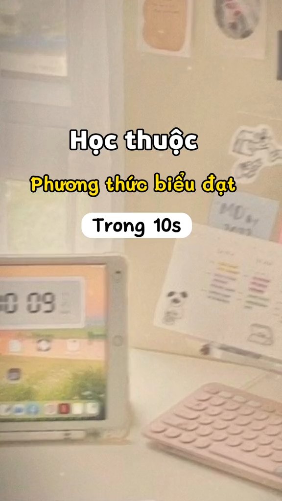Ảnh minh họa cho MẸO NHỚ PTBĐ TRONG 10S